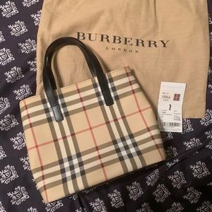 Burberry mini tote